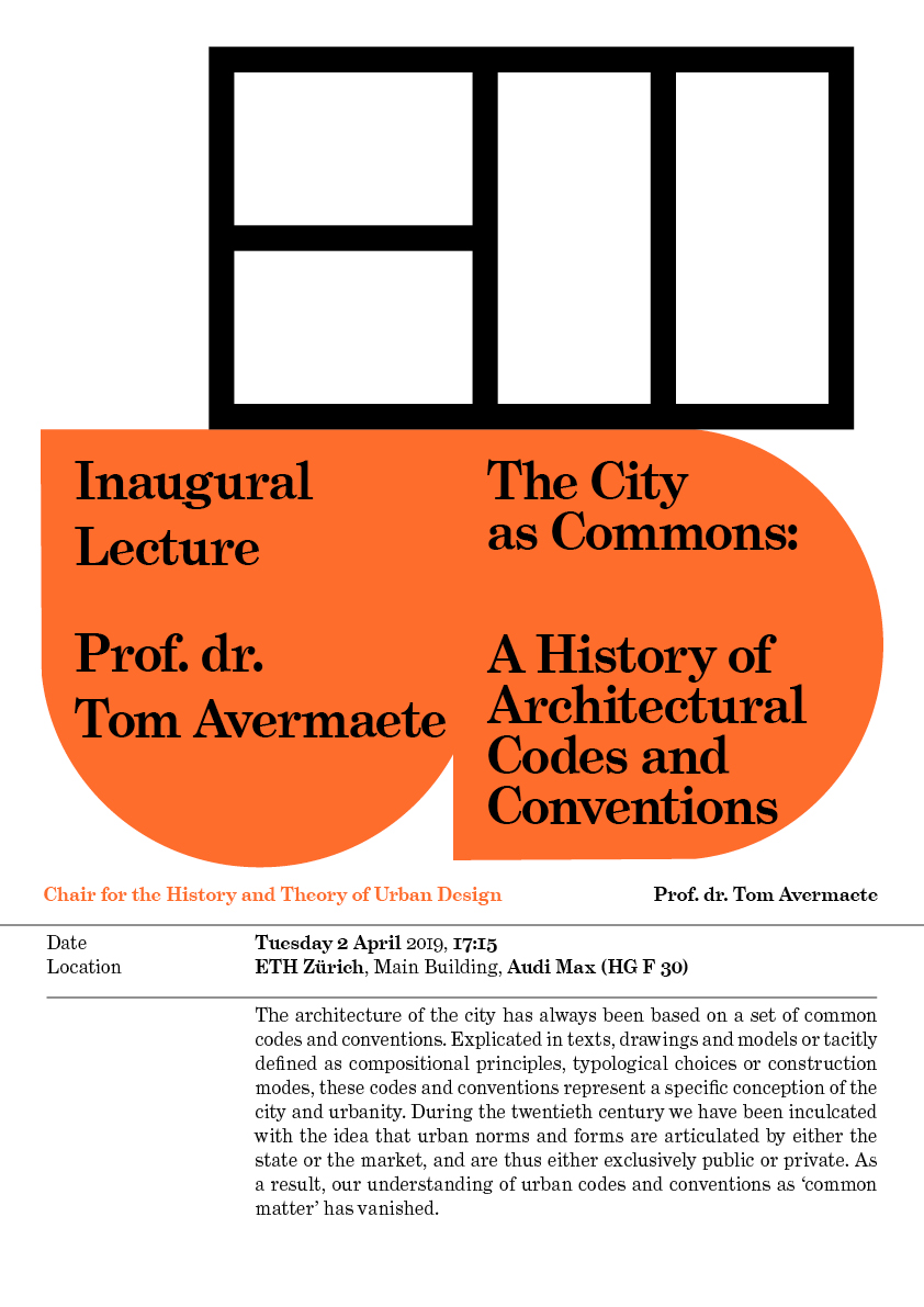 The City as Commons: A History of Architectural Codes and Conventions